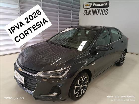 CHEVROLET ONIX 1.0 TURBO FLEX PLUS PREMIER AUTOMÁTICO